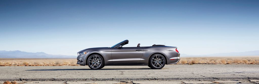 New Mustang will be available as a Fastback or Convertible New Mustang will be available as a Fastback or Convertible